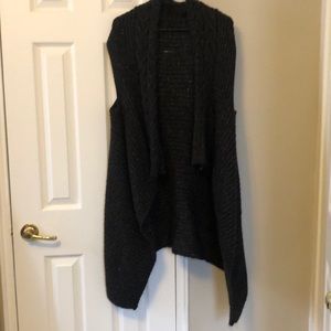 BCBG sleeveless heavy sweater